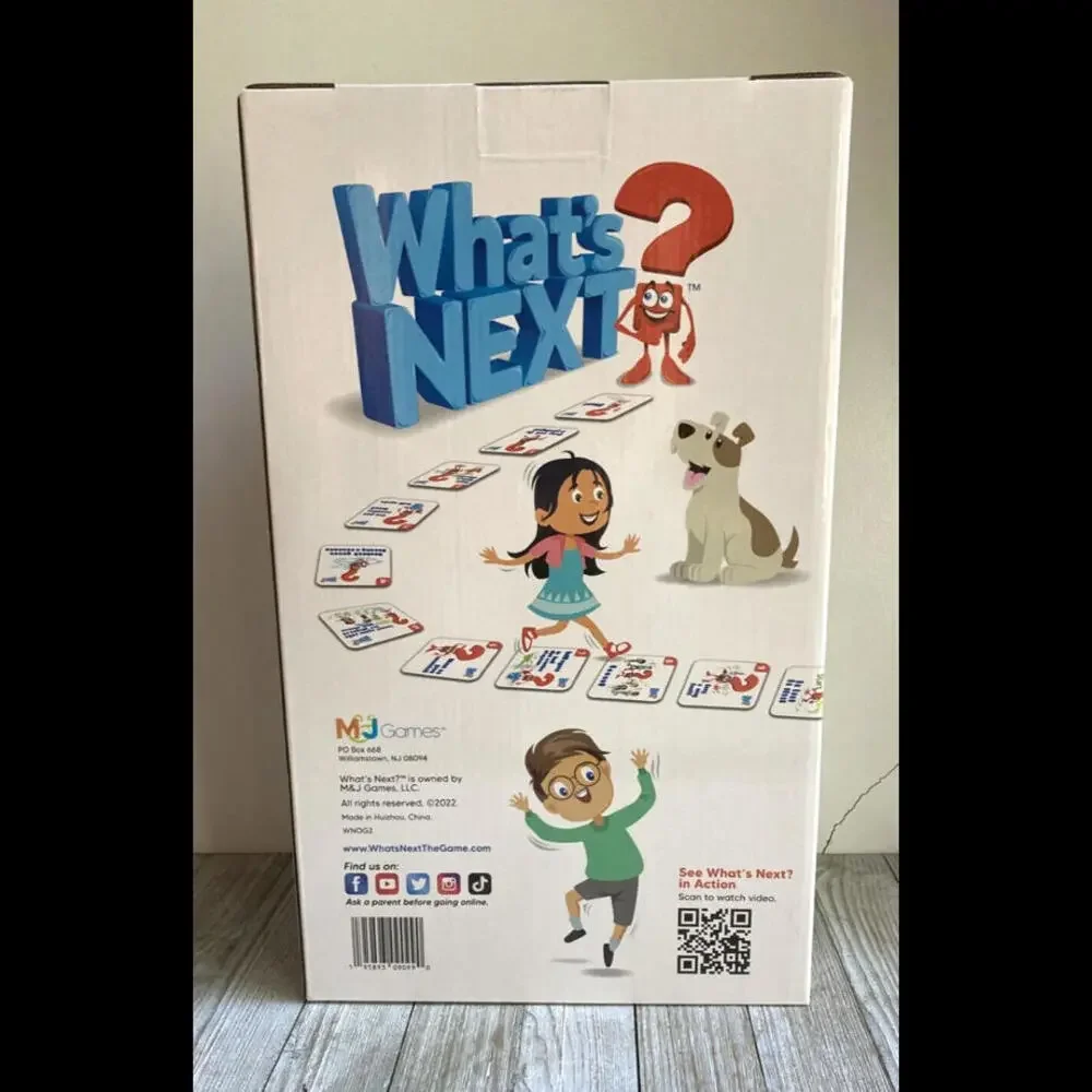 What's Next? A Life-Size Game, Jumbo Sized, Create Memories, Family Game Night